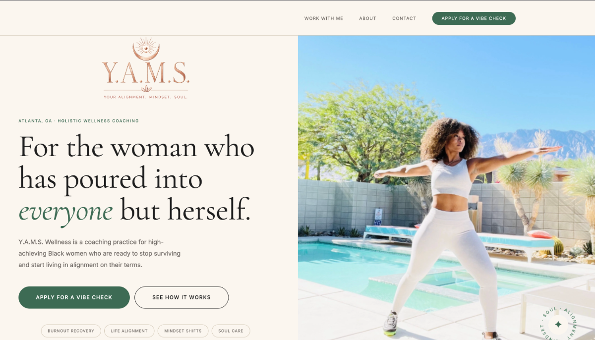 Y.A.M.S. Wellness platform